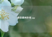 德信德州扑克 app